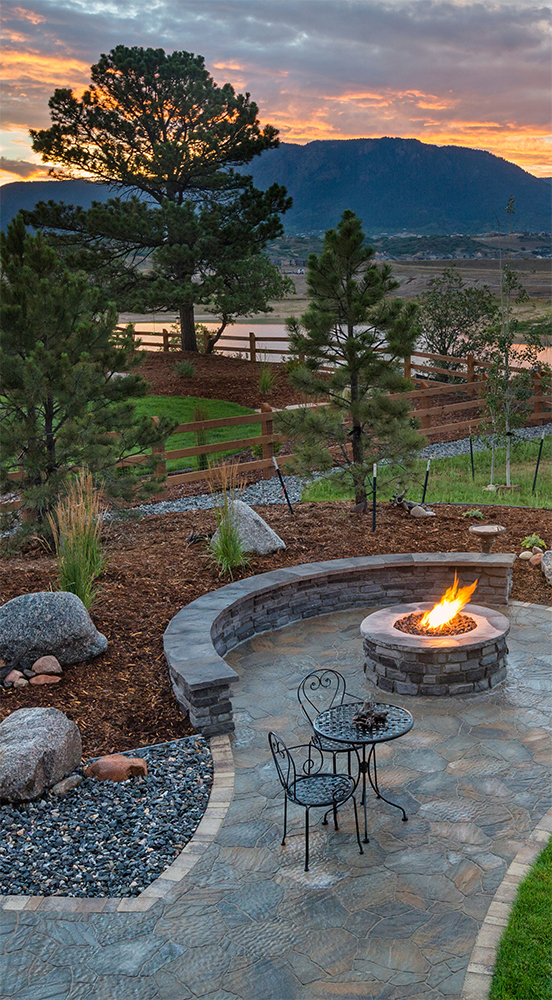 backyard fire pit VA 
