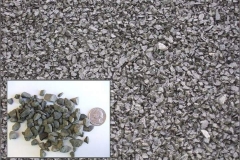 (#8 Bluestone) 3/8\" to ½\" Crushed Bluestone used under driveways and walkways.